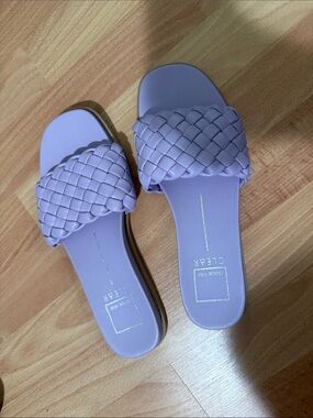 Dolce Vita - Size 8- Lavender Braided Slide Sandals